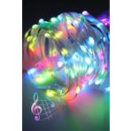 Factorial Rgb Led Şerit 5 Metre Tv Arkası Ambiyans Aydınlatma Balkon Perde Ledi Kumandalı Lamba Çam Ağacı Süsü