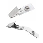 FACTORY & GENUINE 403 Çıtçıtlı Metal Maşalı Yaka Kartı Klipsi