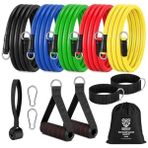 Fadem Store 30 Direnç Bandı Seti 11 Parça Çantalı Pilates Aerobik Egzersiz Barfiks Spor Lastiği Tüp Bant TDB11