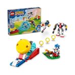 Fadem Store LEGO Sonic The Hedgehog: Sonic’in Kamp Ateşi Çarpışması 77001, 7 Yaş ve Üzeri Kız ve Erkek Çocukları Için Yaratıcı Oyuncak Yapım Seti, Yaratıcı Hediye Fikri (177 Parça)
