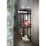 Fadem Store Yapışkanlı Banyo Rafı, Paslanmaz Metal ile Delmeden Montaj Imkanı