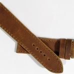 Fado Her Saate Uygun Dumanlı Taba Renk Saat Kordon 22 mm
