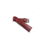 Fado &Hertür Saate &Uygun Hakiki Deri 22 Mm Kırmızı Saat Kordonun (450)