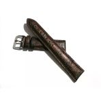 Fado&Her Saate Uyumlu Hakiki Deri Saat Kordonu Kahverengi 22 Mm ( 381)