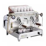 Faema E61 A/2 Jubile White & Wood Tam Otomatik 2 Gruplu Espresso Kahve Makinesi