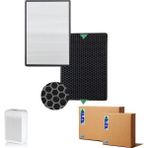 Faf / Arzum AR0150 Optima Air Filtre Hava Temizleyici Uyumlu Hepa + Karbon Birleşik Filtre - Beyaz