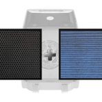 Faf / Fakir Luminoso Smart Filtre Hava Temizleyici Uyumlu Hepa + Karbon Birleşik Filtre - Mavi