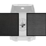Faf / Fakir Luminoso Smart Filtre Hava Temizleyici Uyumlu Hepa + Karbon Birleşik Filtre Smoky Serisi - Siyah