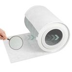 Faf Fresh Air Filter 10 Pcs Electrostatic Dust Trap Pre-filter For Electrolux Purifier Serileri İle Uyumlu Hava Temizleyici Filtre Üstü Elektrostatik Toz Tutucu Koruyucu (FA31-201GY Flow A3)