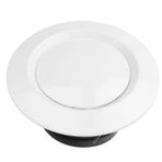 Fafeicy Ayarlanabilir Havalandırma Kapağı, 100mm Boyut, Banyo, Oturma Odası, Yatak Odası Için Yuvarlak Havalandırma Kapağı, Sofistike Tasarımlı Çok Fonksiyonlu Havalandırma Kapağı