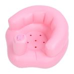 Fafeicy Bebek Şişme Koltuğu, Sızdırmaz Katlanabilir Dahili Gaz Pompası Pvc Bebek Desteği Şişme Sandalye Taşınabilir Bebek Koltuğu Seyahat Bebek Koltuğu Havuz Bebek Koltuğu Dış Mekan