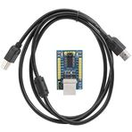 Fafeicy FT232RL Seri Bağlantı Noktası Modülü, DIY USB'den TTL'ye dönüştürücü adaptör, WinXP / 7/8/10 için, USB'den paralel bağlantı noktasına ve seri bağlantı noktasına dönüşümün gerçekleştirilmesi, 3.3‑5V