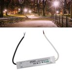 Fafeicy LED Sürücü, LED Sürücü 24V Alçak Gerilim Çıkışlı Güç Kaynağı Trafo Adaptörü IP67 Lamba Güvenliği Için Su Geçirmez LED Sürücü, Alçak Gerilim Transformatörleri (LPV-20W-24V 0.84A)