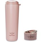 Fagel Fenix 710 ml Triple Sip Dune Rose Çift Katmanlı Paslanmaz Çelik Termos Matara