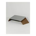 Fagus Wood Doğal Ağaç Laptop Masa Standı Ve Yükseltici Notebook Tutucu (ceviz)