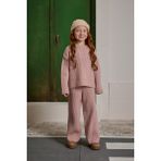 Fahhar Kids Basic Triko Takım Pembe - 5 - 6 Yaş
