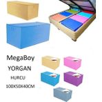 Faial 3 Adet Mega Yorgan Hurcu 100 x 50 x 40 cm Büyük Boy Hurç Eşya Taşıma