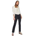 Faik Sönmez 00055 Lacivert Straight Fit Klasik Kadın Pantolon
