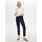 Faik Sönmez Kadın Slim Fit Örme Pantolon 25Yb00053-1