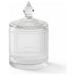 Fair Home 3'lü Line Çizgi Desen Kapaklı Cam Baharatlık Kavanoz Takımı 3 x 325 Ml. - Şeffaf
