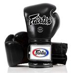 Fairtex Profesyonel Boksörler ve Eğitmenler için BGV9 Muay Thai |Sert Vurucular için Meksika Tarzı Eldiven | Dövüş Sanatları için MMA Eldivenler|Hafif ve Darbe Emici 14 oz Boks Eldiveni-Siyah