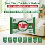 Fairy 10'lu Yüzey Temizlik Havlusu - Beyaz Sabun - Renkli - tek ebat
