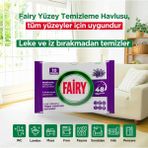 Fairy 10'lu Yüzey Temizlik Havlusu - Lavanta Yağı - Renkli - tek ebat