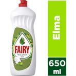 Fairy Elma Kokulu Temiz & Ferah Sıvı Bulaşık Deterjanı 650 ml 100% Yağda Etkili Formül