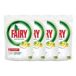 Fairy Hepsi Bir Arada Limon Kokulu 4x60 Yıkama Bulaşık Makinesi Tablet