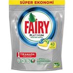 Fairy Platinum Bulaşık Makinesi Tableti 43'lü 4 Adet