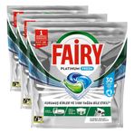 Fairy Platinum Fresh Bulaşık Makinesi Kapsülü 30 Yıkama (3 paketi)