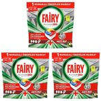 Fairy Platinum Plus Bulaşık Makinesi Deterjanı Kapsülü 22 Yıkama Limon Kokulu 3lü paket
