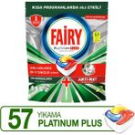 Fairy Platinum Plus Bulaşık Makinesi Deterjanı Kapsülü 57 Yıkama Limon Kokulu