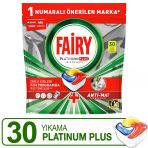 Fairy Platinum Plus Kapsül 30 lu Limon Kokulu