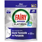 Fairy Platinum Tablet Bulaşık Makinesi Deterjanı 81'li