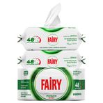 Fairy Power Wipes Aktif Oksijen Yüzey Temizlik Havlusu 100 Yaprak 3 Adet | Beyaz Sabun | Beyaz Sirke & Karbonat | 48 Saat Temizlik Etkili | İz Bırakmayan Formül