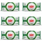 Fairy Power Wipes Yüzey Temizlik Havlusu 100 Yaprak 6 Adet Beyaz Sabun