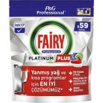 Fairy Professional Platinum Plus Bulaşık Kapsülleri, 59 Yıkama