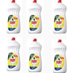 Fairy Sıvı Bulaşık Deterjanı Limon 1500 ml x 6 Adet - 1,5 lt
