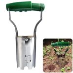 FairyPeach 1 adet çiçek soğanı ekici, ölçü bilgileriyle çiçek soğanı ekici, bahçe çiçek soğanı ekici, çiçek fideleri, patates fideleri, domates fideleri için