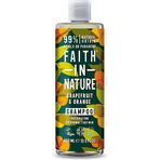 Faith In Nature 400 ml Doğal İçerikli Tazeleyici Greyfurt & Portakal Şampuan