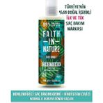 Faith In Nature %99 Doğal Içerikli Nemlendirici Saç Bakım Kremi- Normal&kuruya Dönük Saçlar Için Hindistan Cevizi