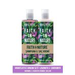 Faith In Nature Lavanta Sardunya %99 Doğal Rahatlatıcı Şampuan ve Saç Krem