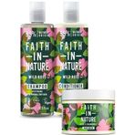 Faith In Nature Normal Kuruya Dönük Saçlar İçin Yabani Gül %99 Doğal Onarıcı Saç Bakım Serisi