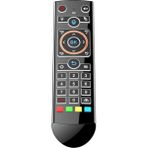 Faith Q2 Akıllı Tv Arkadan Aydınlatmalı Kablosuz Air Mouse Uzaktan Kumanda, Arkadan Aydınlatmalı (Yurt Dışından) - Siyah