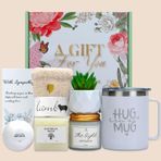 FAJAO Sevdiklerinizin Kaybı İçin Sempati Hediye Sepetleri - Baba, Anne, Koca, Kız Kardeş, Arkadaş için Düşünceli Yas, Taziye ve Keder Hediyeleri - Keder ve Kayıp Hediyeleriniz İçin Üzgünüm