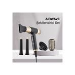 Fakir Airwave Gold Saç Şekillendirici Set – 5 Başlıklı İyonlu BLDC Motorlu Saç Styler