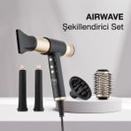 Fakir Airwave Saç Şekillendirici Set Gold