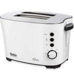 Fakir Alba 850 W 7 Programlı 2 Dilim Hazneli Ekmek Kızartma Makinesi Beyaz