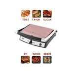 Fakir Çıkarılabilir Plakalı Tost Makinesi 2000W 6 Dilim Geniş Kapasiteli Izgara Özellikli